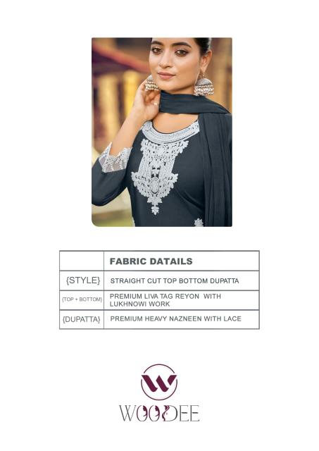 Woodee white lotus vol-3 wholesale designer kurtis for business